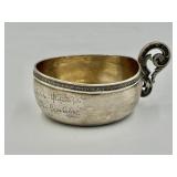 Imperial Russian Silver Presentation Kovsh Salt