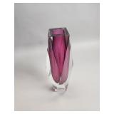 Vintage sommerso purple Murano, unmarked glass