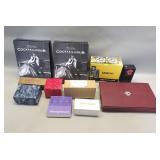 Box of miscellaneous items  wine stopper,