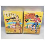 Pair of Captain Action " The Lone Ranger" and "