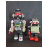 Laser Strobot 3000 walking robot and Kamco S