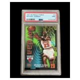 1997 Sky Box Z Force Michael Jordan PSA 9