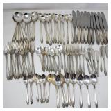 Nickel silver flatware set