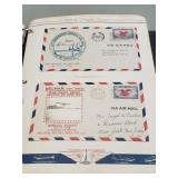 Group of vintage military stamps and letters