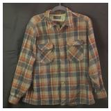 Pendleton wool flannel long sleeved shirt