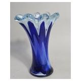 Vintage Murano style hand blown art glass swung