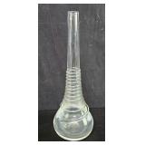 Signed Hadeland Glassverk Norwegian spiral vase