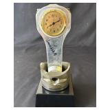 Conrad Kalitta signed piston clock