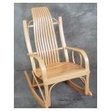 Amish bentwood rocking chair