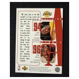 1996 Upper Deck Kobe Bryant rookie card