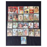 Lot of 1950's-60's-& 70's Topps baseball cards