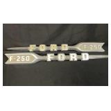 Pair of vintage1960 Ford F-Series truck side