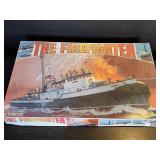 Vintage Revell Harbor Fire Boat, The Firefighter