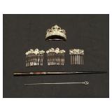 Vintage hair accessories