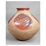 Signed Native American vase