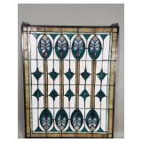 Stained glass panel