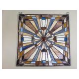 Stained glass panel
