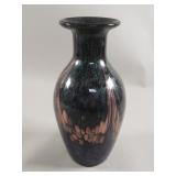 Vintage Murano style art glass vase