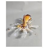 Handblown art glass octopus figure