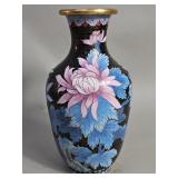 Vintage Chinese cloisonne vase