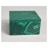 Malachite jewelry box