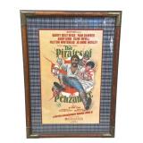 Actor Clive Revill framed poster, 'The Pirates of