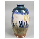 Roman Hubbell signed pottery vase