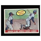 1959 Topps Hank Aaron card