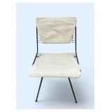 Mid Century-Modern John Keal iron patio chair