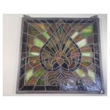 Stained glass panel