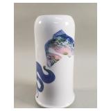 Signed ceramic fish vase