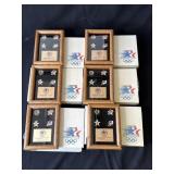 Lot of 1984 Olympic pin sets