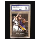 2012 Panini Kobe Bryant gem mint 10