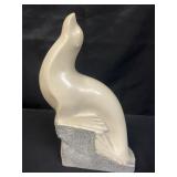 Vintage Vincent Glinsky 'Snow Seal' stone