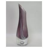 Adam Jablonski art glass vase
