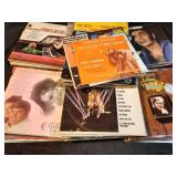 76 vintage LP's record collection various artists