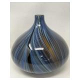 Murano style art glass vase