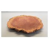 Burl wood tray