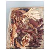 "Sea of Life" hand-crafted wood art