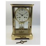 Tiffany Crystal Regulator Clock