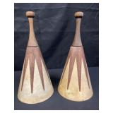 MCM fiberglass shade wall sconce