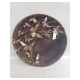 Metal butterfly wall disc