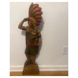 Circa 1930ï¿½s Burwood Products cigar store Indian