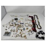 Group of costume jewelry