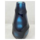 Tozai unmarked art glass vase made in India