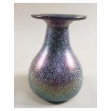 Eric Dandurand studio art glass vase