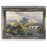 Signed oil on canvas Jaroslav ï¿½etelï¿½k (1881ï¿½1955)