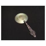 Vintage hand held swivel back vanity mirror