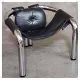 Mid-century Modern Palo Alto-style faux leather