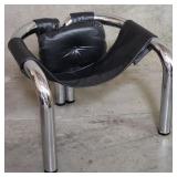 Mid-century Modern Palo Alto-style faux leather